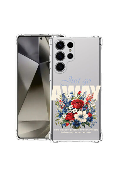 bestcase ® Αντικραδασμική θήκη για Samsung Galaxy S25 Ultra, Just Go Away, 19...