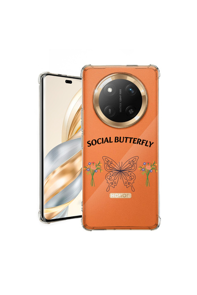 bestcase ® Carcasă antișoc pentru Honor Magic7 Lite, Social Butterfly, 192635...