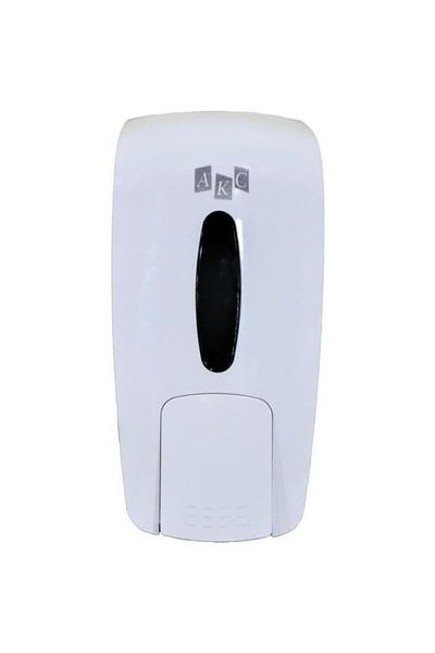 AKC 600ml Wall Mounted Plastic Lotion & Soap Dispenser with Pump – Manual Liquid Dispenser