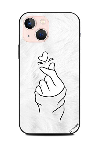 Covernex غطاء حماية لهاتف Apple iPhone 13 Mini Snap Love B&w