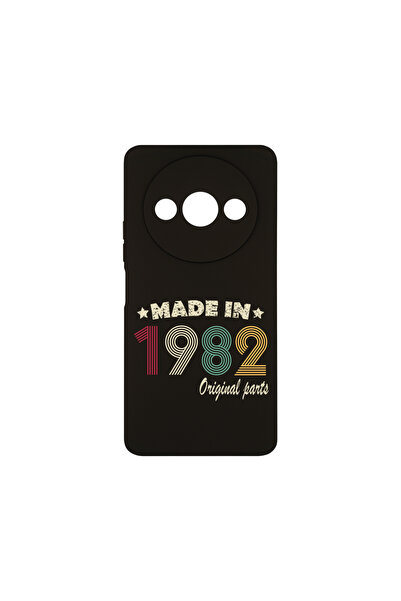 bestcase ® Husa Slim Silicon pentru Xiaomi Redmi A3, Original Parts 1982, 178...