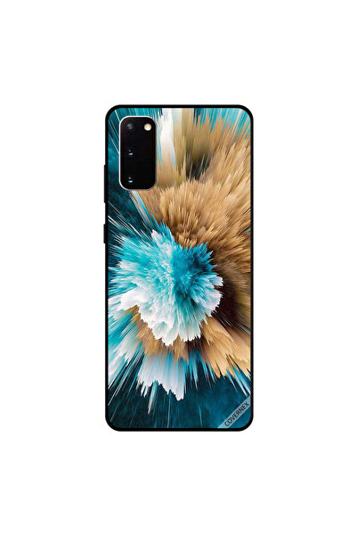Covernex Samsung Galaxy S20 Case Cover Green White And Brown Colors