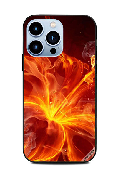 Covernex غطاء حماية لهاتف Apple iPhone 13 Pro - لهب وردي صيني