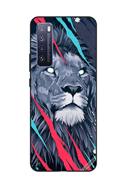 Covernex غطاء حماية لهاتف هواوي نوفا 7 - فن الأسد الملك