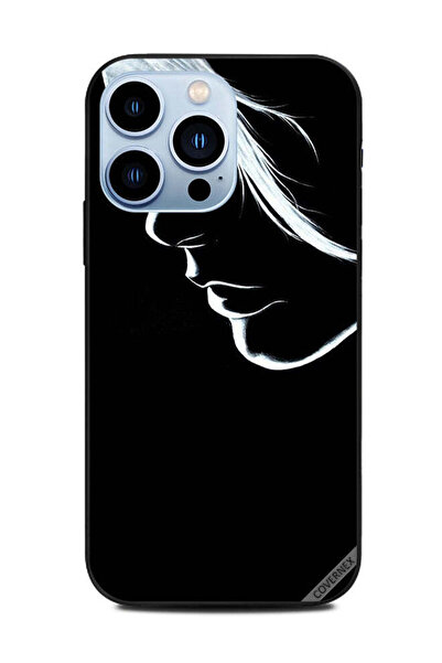 Covernex غطاء حماية لهاتف Apple iPhone 13 Pro قناع فتاة حزينة لطيفة