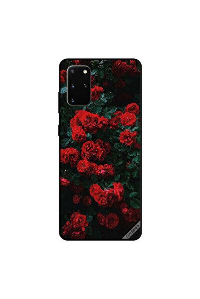 Covernex غطاء حماية لهاتف سامسونج جالاكسي إس 20 بلس بطبعة حديقة الورود الحمراء