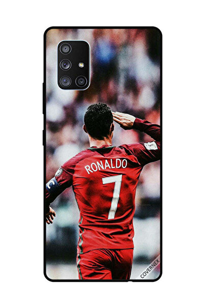 Covernex غطاء حماية لهاتف سامسونج جالاكسي A71 - تحية رونالدو للجمهور