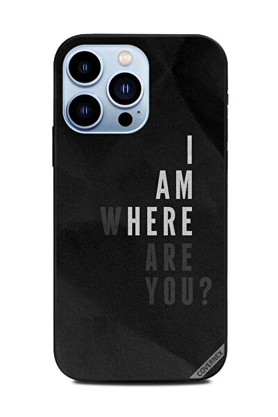 Covernex غطاء حماية لهاتف Apple iPhone 13 Pro أنا هنا وأين أنت