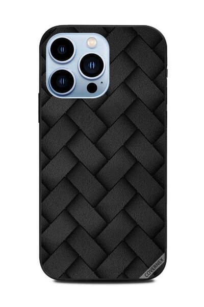 Covernex غطاء حماية لهاتف Apple iPhone 13 Pro بنمط خطوط سوداء