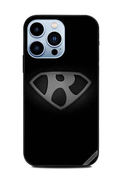 Covernex غطاء حماية لهاتف Apple iPhone 13 Pro الأبجدية أبيض وأسود R