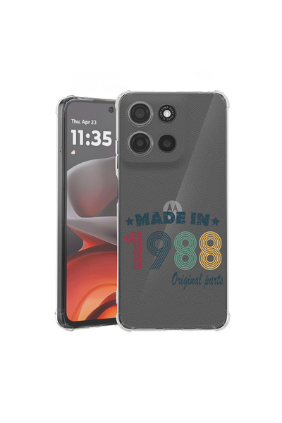 bestcase Carcasă antișoc pentru Motorola Edge 60 Pro cu piese originale 1988,...