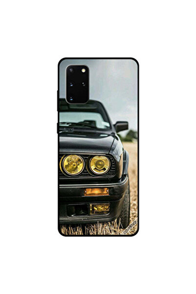 Covernex غطاء حماية سامسونج جالكسي S20 بلس، أضواء سيارة ذهبية سوداء