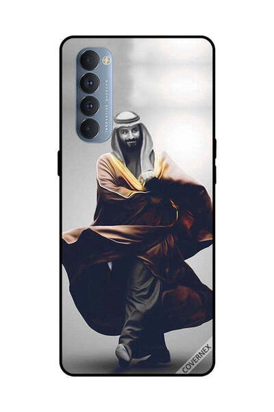 Covernex غطاء حماية لهاتف أوبو رينو 4 برو محمد بن سلمان يمشي