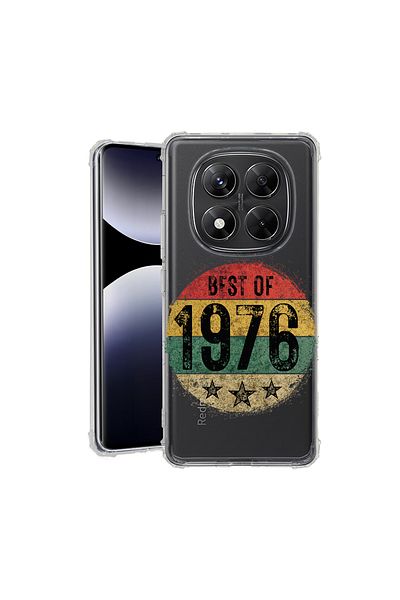 bestcase ® Anit Shock Case For Xiaomi Redmi Note 14 Pro 4G, Best Of 1976, 1997764 AS 1909