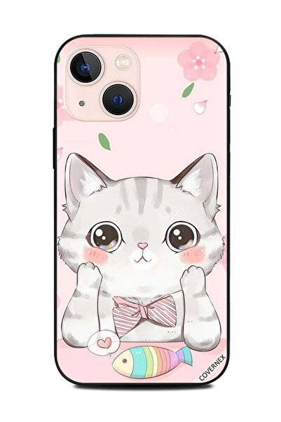 Covernex غطاء حماية لهاتف Apple iPhone 13 Mini Cat Fish