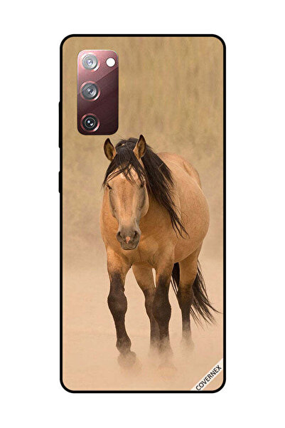 Covernex غطاء حماية لهاتف سامسونج جالاكسي S20 FE - سباق الخيل البني