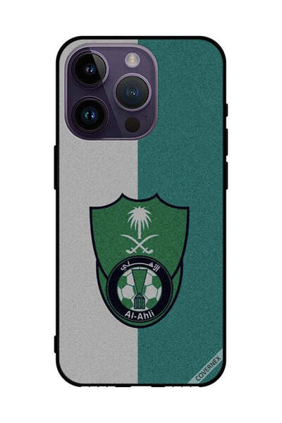 Covernex غطاء حماية لهاتف أبل آيفون 14 برو - نادي الأهلي السعودي
