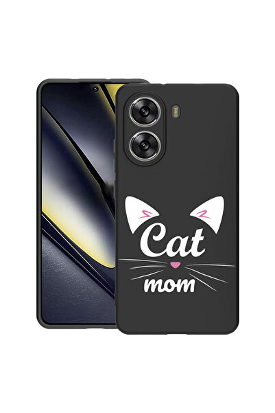 bestcase ® Husa Slim Silicon pentru Poco X7 Pro, Cat Mom, 1992025 B 1850