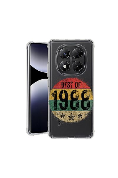 bestcase ® Anit Shock Case For Xiaomi Redmi Note 14 Pro 4G, Best Of 1988, 1997764 AS 1921