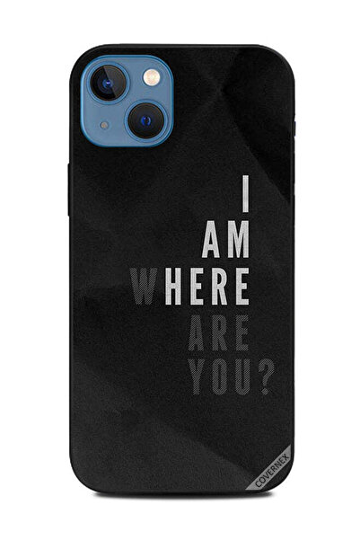 Covernex غطاء حماية لهاتف Apple iPhone 13 أنا هنا أين أنت
