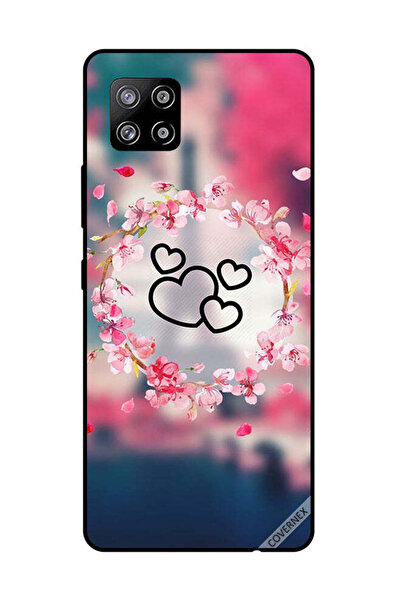 Covernex غطاء حماية لهاتف سامسونج جالاكسي A42 قلوب سوداء