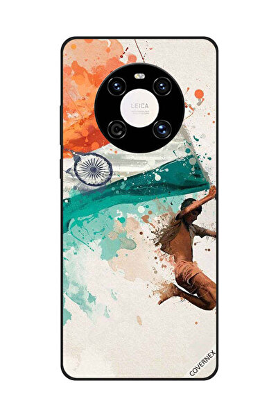 Covernex غطاء حماية لهاتف هواوي ميت 40 يحمل علم الهند أثناء الطيران