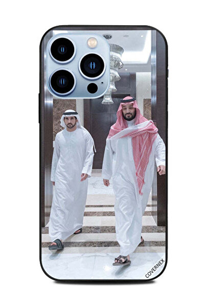 Covernex غطاء حماية لجهاز ابل ايفون 13 برو محمد بن سلمان والشيخ حمدان