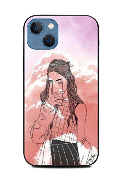 Covernex غطاء حماية لهاتف Apple iPhone 13 - فتاة تلتقط صورة