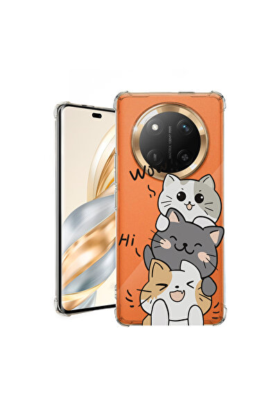 bestcase ® Удароустойчив калъф за Honor Magic7 Lite, Cat Wow, 1926355 AS 1855