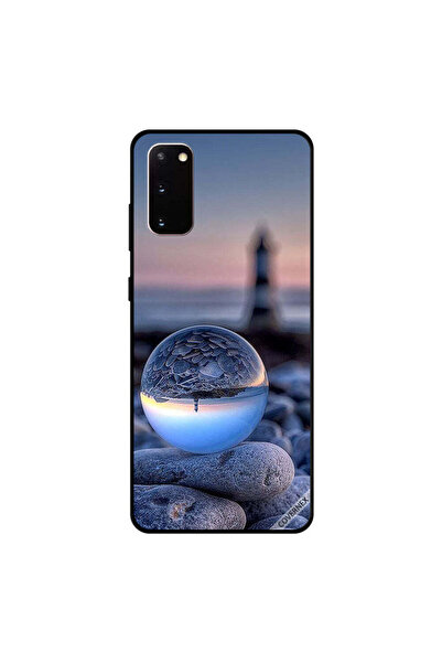 Covernex غطاء حماية لهاتف سامسونج جالكسي S20، تصوير رائع للطبيعة في زجاج دائري