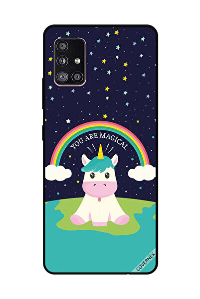 Covernex غطاء حماية لهاتف سامسونج جالاكسي A51 بتصميم وحيد القرن السحري