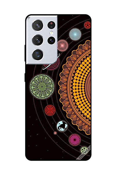 Covernex غطاء حماية لهاتف سامسونج جالاكسي S21 ألترا - أشكال ماندالا الفضائية