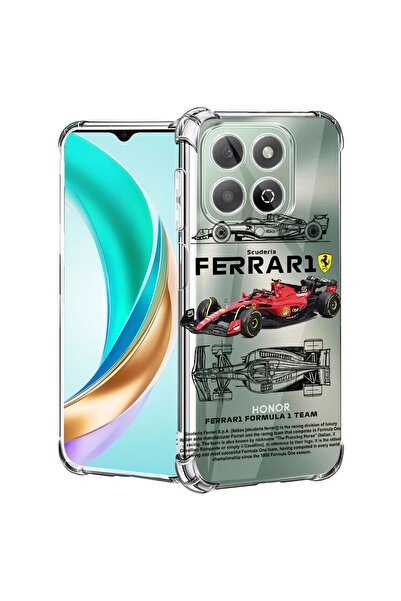 bestcase Carcasă antișoc pentru Honor X7c / 200 Smart, Ferrari Scuderia, 2074...