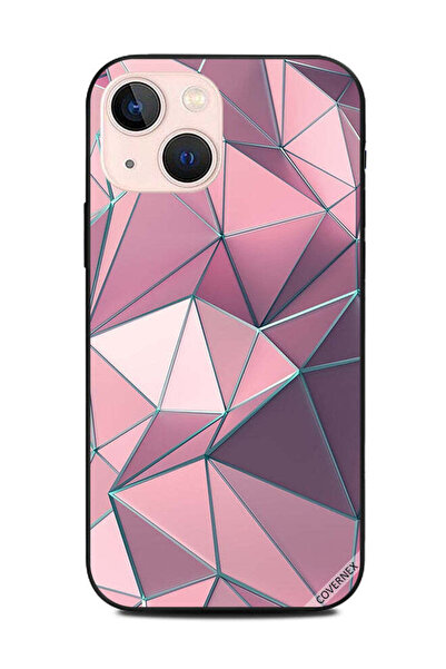 Covernex غطاء حماية لهاتف أبل آيفون 13 ميني - هرمي وردي