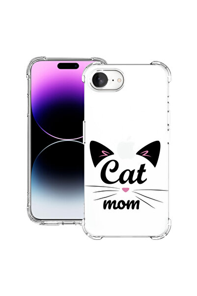bestcase ® Αντικραδασμική θήκη για Apple iPhone 16e, Cat Mom, 1988231 AS 1850