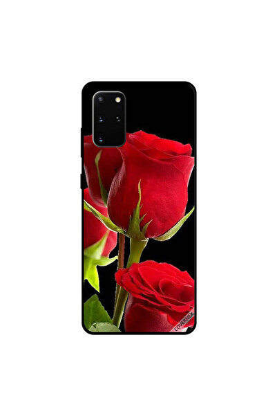 Covernex غطاء حماية لهاتف سامسونج جالكسي S20 بلس بنقشة الورود الحمراء