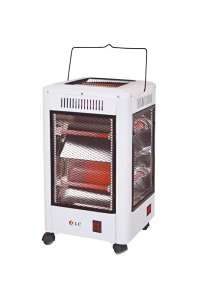 DLC مدفأة كهربائية للغرفة بقوة 2000 واط DLC-R5834 أبيض/أسود