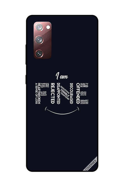 Covernex Protective Case Cover For Samsung Galaxy S20 FE I Am Fine Rejected