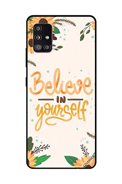 Covernex غطاء حماية لهاتف سامسونج جالاكسي A51 - ثق بنفسك - زهور الشمس