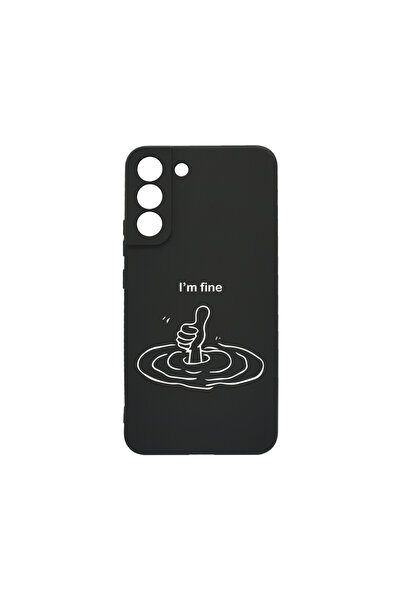 bestcase ® Husa Slim Silicon pentru Samsung Galaxy S22, I'm Fine, 2019369 B 1867