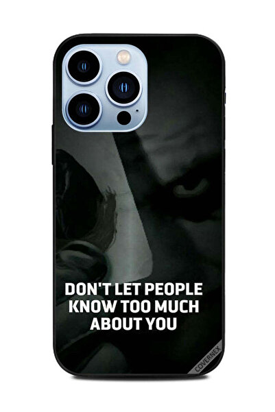 Covernex غطاء حماية لهاتف Apple iPhone 13 Pro لا تدع الناس يعرفون الكثير عنك