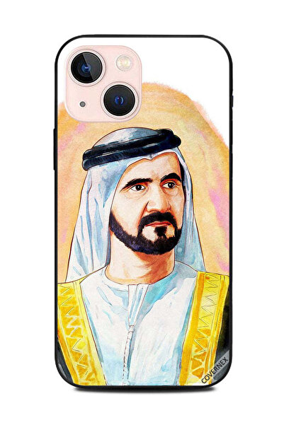 Covernex غطاء حماية لهاتف أبل آيفون 13 ميني رسمة الشيخ محمد