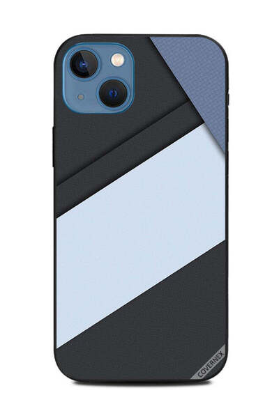 Covernex غطاء حماية لهاتف Apple iPhone 13 بنمط خطوط سوداء وبيضاء
