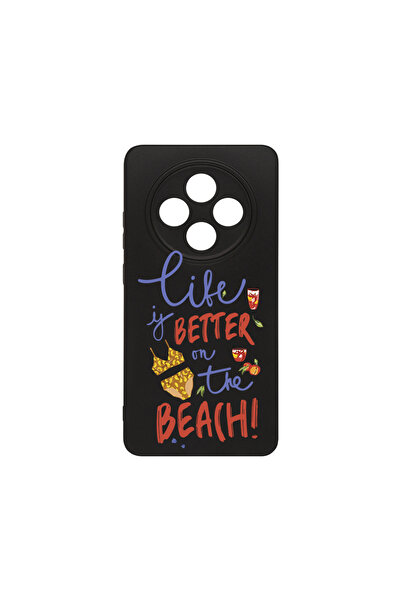 bestcase ® Husa Slim Silicon pentru Xiaomi Redmi 14C / A4 / Poco C75, Beach, ...