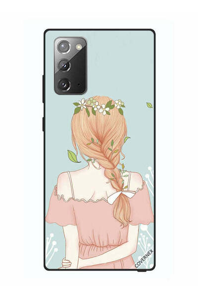 Covernex غطاء حماية لهاتف سامسونج جالكسي نوت 20 بفتاة واقفة بمظهر لطيف