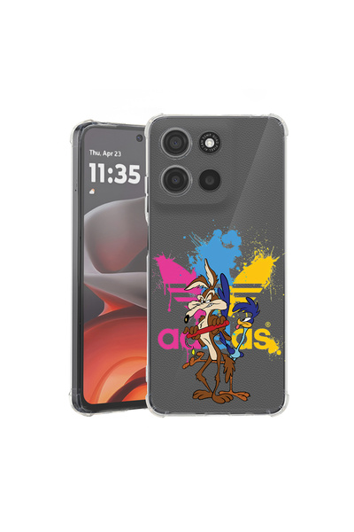 bestcase ® Husă antișoc pentru Motorola Edge 50 Neo, Road Runner Bip Bip, 191...