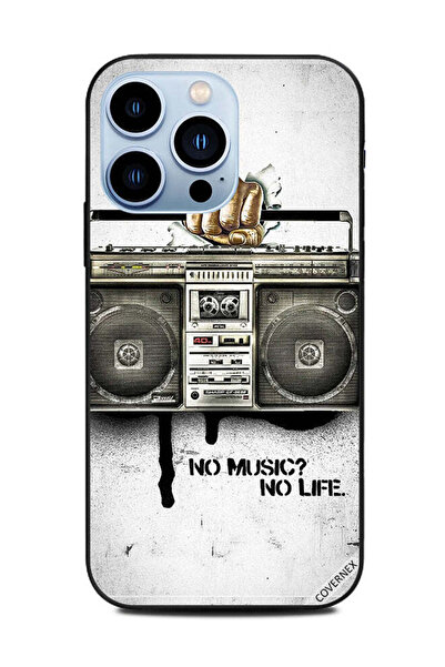 Covernex غطاء حماية لهاتف Apple iPhone 13 Pro بدون موسيقى بدون حياة