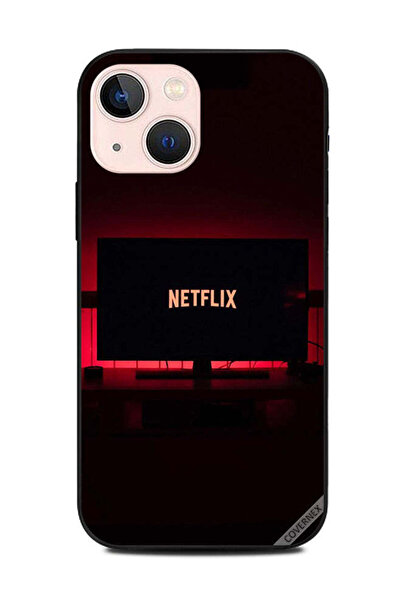 Covernex غطاء حماية لهاتف Apple iPhone 13 Mini Netflix على التلفزيون