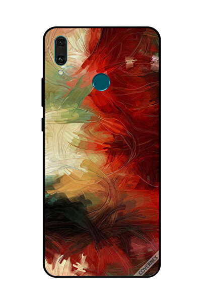 Covernex غطاء حماية لهاتف هواوي Y9 2019 بخلفية عمل فني