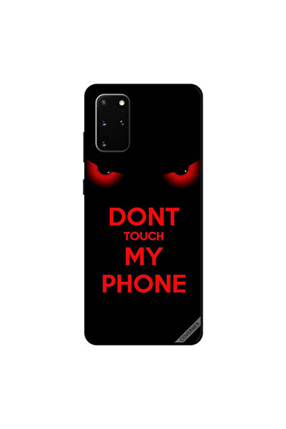 Covernex غطاء حماية لهاتف سامسونج جالكسي S20 بلس - لا تلمس هاتفي - عيون حمراء